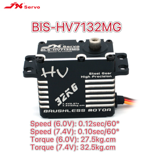 BLS-HV7132MG 32KG 7.4V High Speed Steel Gear Digital Brushless Motor for RC Car Robot Airplane <b>Drone</b> - Product Image 2