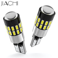 JiaChi T10 Ampoules Canbus Lumière W5W 168 501 2825 Aucune erreur Non-Polarité Accessoires d'intérieur de voiture Feux de dégagement Phares antibrouillard blancs