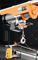 Mini-treuil électrique portable 220V avec télécommande sans fil pour la manutention des matériaux