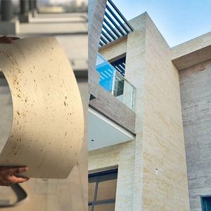 Revestimiento de Pared de Arcilla Moderna MCM, Textura de <span class=keywords><strong>Pizarra</strong></span>, Ladrillo Flexible Resistente al Fuego para Interiores y Exteriores, Diseño Antideslizante - Product Image 1