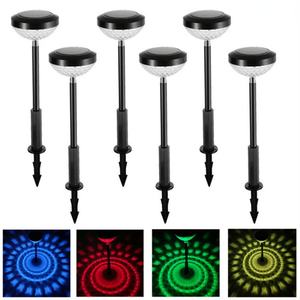 Lampe solaire d'extérieur pour pelouse, lumière décorative de jardin, étanche, à brancher au sol, petites lampes de nuit - Product Image 5