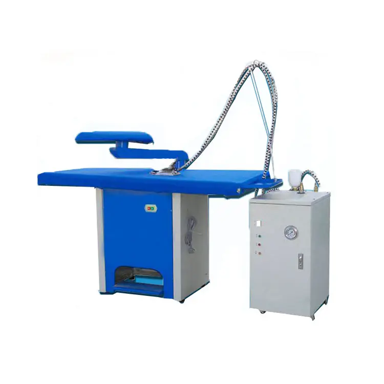 energy-saving laundry steam iron vacuum table /laundry equipment for sale