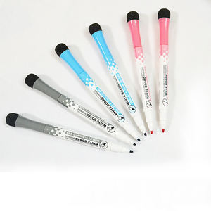 <b>Cheap</b> Custom Logo Dry Erase Magnetic Whiteboard Marker Pen with Eraser Bonvan Brand BV-WMH12 Model Multiple Colors - Product Image 6