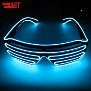 SUNJET New Product Colorful LED Shutter <strong>Glasses</strong> for <strong>Party</strong> Blinds <strong>Glasses</strong> Birthday <strong>Party</strong> Private Props Illuminated <strong>Glasses</strong> - Product Image 5