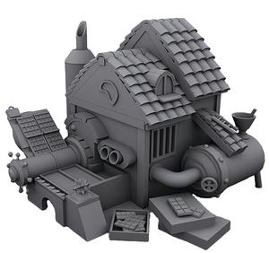 맞춤형 3D 인쇄 크리스탈 공예 다양한 모델 및 구성 요소 포함 에어 버스 스테인리스 기타 제작 서비스 금속 주문 - Product Image 3