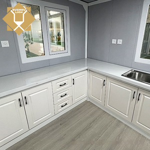 บ้านคอนเทนเนอร์สำเร็จรูปแบบโมดูลาร์ขยายได้ ราคาโรงงาน ระบายอากาศได้ดี ผนังโลหะ ขนาด 20 ฟุต 40 ฟุต พร้อมครัว ผนังแซนวิช โรงแรมทันสมัย - Product Image 6