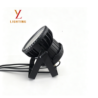 Projecteur LED PAR 54x3W RGBW multicolore à intensité variable, étanche IP65, DMX, pour éclairage de scène