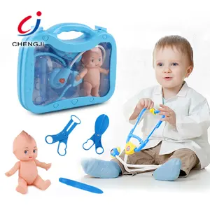 儿童教育塑料 10 件医院玩套装医生玩具儿童