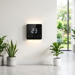 Termostato Inteligente WiFi 220V con Relé Integrado 15A 200W 3A 10A para Hogar, HVAC, Luz, Automatización por Voz, Control por Voz con Alexa y Google - Product Image 1