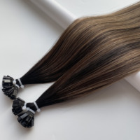 Cheveux humains purs pouvant être bouclés, qualité supérieure double densité, brillance naturelle soyeuse, s'adaptant à vos propres cheveux naturels