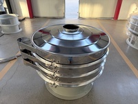 Zhongren Industrielle Edelstahl 304 Vibrationssiebmaschine Lebensmittelpulver-Klassifizierung Automatisches Vibrationssieb