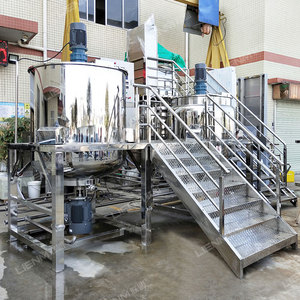 Tự động làm đẹp sữa chất lỏng trộn bể làm thế nào để làm cho xà phòng trộn bể với khuấy cho ngành công nghiệp mỹ phẩm - Product Image 3