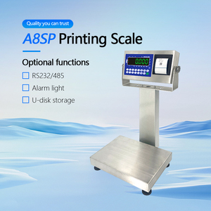 SOHE A8SP 3-30KG LED-Anzeige OEM/ODM Anpassbare Edelstahl Wasserdichte Fisch- und Meeresfrüchte-Plattformwaage 1 Jahr Garantie - Product Image 2