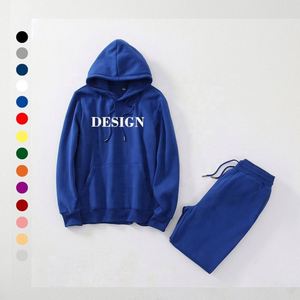 Conjuntos Deportivos <span class=keywords><strong>de</strong></span> Invierno <span class=keywords><strong>de</strong></span> Fábrica, Talla Grande Americana, Spandex/Algodón, Estampado Personalizado, Lisos, Estilo Deportivo, Forro Polar, Impermeables - Product Image 2