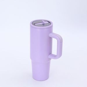 Gobelet de voyage isotherme en acier inoxydable à double paroi personnalisé de 40 oz, anti-fuite, performance thermique de 6 à 12 heures, sans BPA - Product Image 4