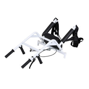 Fauteuil de Transfert Manuel pour Usage à Domicile et Hospitalier Lève-Patient Hydraulique avec Sangle de Sécurité Siège de Toilette pour Équipement de Rééducation - Product Image 2