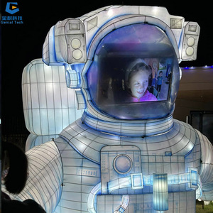 SGFL103 lanterne chinoise fête fournisseur Festival lanterne spectacle espace astronaute lanterne pour parc - Product Image 2