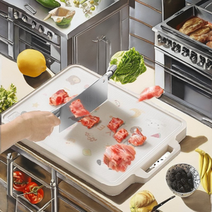 Durable Double-Sided Plastic Cutting <strong>Board</strong> (PP) for Home Kitchen Use 1.6cm Thick - Product Image 2