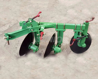 Charrue à disques montée sur tracteur agricole, vente chaude, outil de préparation du sol à haute efficacité