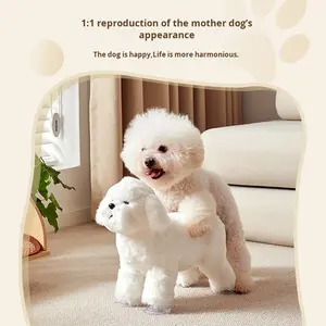 Bichon Teddy Dog in Silicone giocattolo eco-friendly cane maschio cane cane maschio accoppiamento cucciolo auto-intrattenimento di rilascio del fuoco per alleviare - Product Image 2