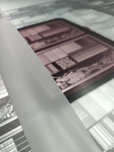 Pellicola elasticizzata in <span class=keywords><strong>PVC</strong></span> trasparente 1.02m X 140m lucida/pellicola per imballaggio chimica ad alta lucentezza - Product Image 6