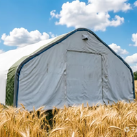 Tente de protection en PVC de qualité supérieure, tente industrielle résistante au vent et à la pluie pour entrepôt temporaire et stockage d'équipements agricoles
