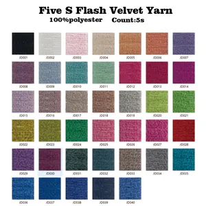 Đan Sợi Mềm Nhung Lông Cừu Cho Crochet Chủ Đề Hạt Chủ Đề 100% Polyester Tay Đan Cho Áo Long Lanh Sợi