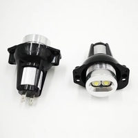 2 ampoules LED CANbus 10w pour feux de positionnement, sans erreur, blanc/rouge/bleu, pour E90 E91 Série 3 325i 328i 335i 2006-2008