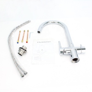Carbonateur de gaz CO2 en laiton massif 5-en-1 Wasserhahn refroidisseur d'<span class=keywords><strong>eau</strong></span> froide <span class=keywords><strong>eau</strong></span> <span class=keywords><strong>gazeuse</strong></span> <span class=keywords><strong>eau</strong></span> <span class=keywords><strong>gazeuse</strong></span> sous évier <span class=keywords><strong>robinet</strong></span> de cuisine à 5 voies - Product Image 3