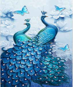 Chenistory DZDP1223 Kit Pittura Diamante 5D, <span class=keywords><strong>Arte</strong></span> Astratta Animale Dipinta a Mano su Tela, Strass per Decorazione Murale - Product Image 1