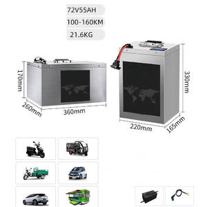 72V 5000W电动摩托车踏板车锂电池72V 20AH 30AH 40AH便携式电池 - Product Image 6