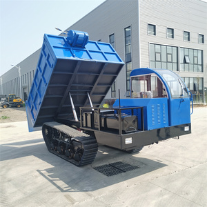 8 Ton 10 Agricultural Crawler <b>Dumper</b> Truck New Mini with 2 Emission Standard Left Steering - Product Image 3