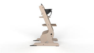 كرسي عالي عملي من خشب الزان للأطفال-محطة إطعام أطفال من خشب الزان آمنة ومأمونة-وجبات طعام مع راحة البال - Product Image 2