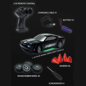 SJY-FQD13/FQD15 2.4g Kids Electric Drifting Car <b>Toy</b> 1:20 Small <b>Remote</b> <b>Control</b> Vehicle for Child 4WD Mini Drift RC Car - Product Image 6