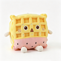 Op maat gemaakte squishy knuffel, grappige pluche snoepjes, verzamelbaar kinder cartoon voedsel knuffel ornament