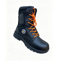 Bottes de sécurité anti-perforation et anti-écrasement à tige haute pour la lutte contre les incendies, réfléchissantes, pour le sauvetage et le travail, disponibles en OEM/ODM