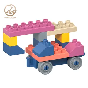 تصدير المصنع الكلاسيكية بلاستيك متوافق مع مجموعة لعبة تركيب DIY إبداعية مكعبات بناء السيارات ألعاب البناء