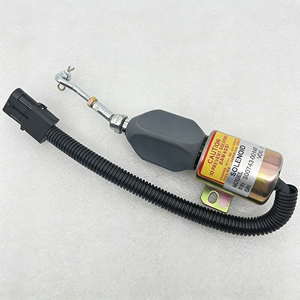 Vanne solénoïde d'arrêt de carburant Jision 300743-00149 24V pour Doosan DX300/DX340/DX360/DX520/DX530 avec garantie d'un an - Product Image 1