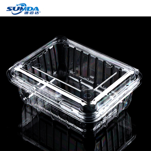 Food Fold Box Food Customization Multi Styles Plastic Food Container Fold Pack Food Box Fruit Boxes For Shipping Factory Wholesale