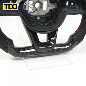 Volant en fibre de carbone LED véritable TDD compatible avec Mercedes-Benz W205 - Product Image 4