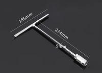 Llave de Tubo en T de Acero con Alto Contenido de Carbono, Multiespecificaciones, Herramienta Manual para Mantenimiento Marino y Automotriz