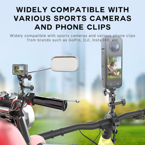 Support de fixation rapide HONGDAK pour tube de selle, canne à pêche ou <span class=keywords><strong>guidon</strong></span> de vélo pour <span class=keywords><strong>GoPro</strong></span> Hero 13/12/11 et caméra d'action DJI - Product Image 5
