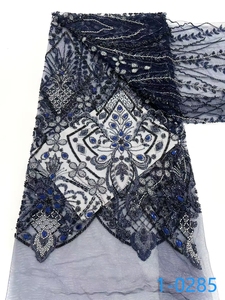 <span class=keywords><strong>2025</strong></span> New Bướm Kim Cương Bead Vải Ống Thêu Vải Thời Trang Đám Cưới Hạt Thêu Sequin Thêu Ren Vải - Product Image 4