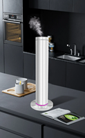 Diffuseur d'arômes M202B, éclairage d'ambiance, contrôlé par application, télécommande, commande par bouton, 1000 m³, bouteille en aluminium huilé.