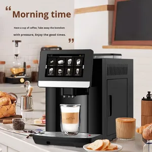 EB-2106 Fully <b>Automatic</b> Commercial Home Use <b>Coffee</b> <b>Machine</b> Stainless Steel Touchscreen Programmable for Hotel Fully <b>Automatic</b> Co - Product Image 4