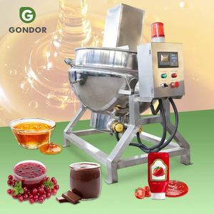 Olla Mezcladora Industrial Eléctrica Grande de 2000L, Modelo Actualizado, para Salsas de Verduras, Caramelos y Toffee, con Recubrimiento de Bronce - Product Image 1