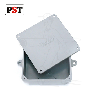 Electrical Grey Color PVC Junction Box With Cover