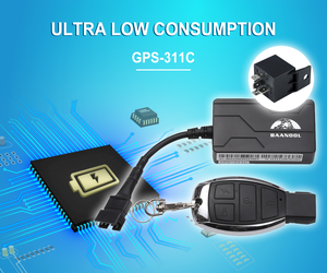 Mini moniteur Suivi automatique des appareils de suivi en continu GPS 311C avec vue de l'emplacement du capteur et détection des chocs - Product Image 6