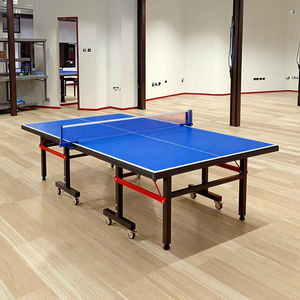 <span class=keywords><strong>Mesa</strong></span> de <span class=keywords><strong>Ping</strong></span> <span class=keywords><strong>Pong</strong></span> <span class=keywords><strong>Mediana</strong></span> para Niños Hecha de Tablero de Fibra de Densidad Media, <span class=keywords><strong>Mesa</strong></span> de Entrenamiento Infantil para Interiores con Ruedas - Product Image 4