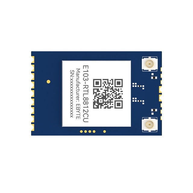 Ebyte ODM E103-RTL8812CU High-speed Dual-band WiFi Module RTL8812CU-CG Chip 2.4GHz+5.8GHz Low Cost IEEE 802.11b/g/n/ac USB 2.0